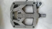 Педалі магнієві Primo Balance aluminium platform, 4 ПРОМ підшипника Cr-Mo вісь,сірі - 2