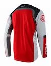 Джерсі TLD Sprint Jersey Fractura [Charcoal Glo Red] 2X - 5