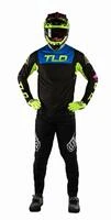 Джерсі TLD Sprint Jersey Fractura [BLk/Yellow] L - 5