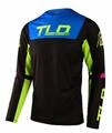 Джерсі TLD Sprint Jersey Fractura [BLk/Yellow] 2X - 1
