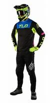Джерсі TLD Sprint Jersey Fractura [BLk/Yellow] 2X - 5