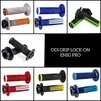 Мото гріпси ODI EMIG PRO MX V2 Lock-On Grip BLUE/White - 5