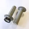 Мото гріпси ODI HALF-WAFFLE MX V2 Lock-On Soft Grey - 10
