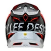 Вело шолом TLD D4 COMPOSITE HELMET [Qualifier Silver/Red] XL - 5