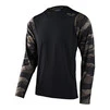 Джерсі TLD SKYLINE LS CHILL JERSEY [HIDE OUT BLACK] M - 1