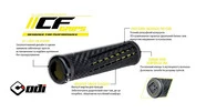 Грипси ODI CF Grip v2.1 Lock-On Red / White - 8