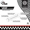 Грипси ODI Vans&reg; Lock-On Grips Black w/ White Clamp, чорні з білими замками - 8