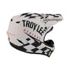 Мотошолом TLD SE4 POLYACRYLITE HELMET RACE SHOP [WHITE/BLACK] LG - 5