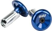 Баренди ODI Aluminum End Plugs w/Lasered Logo BLUE - 1