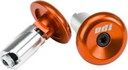 Баренди ODI Aluminum End Plugs w/Lasered Logo ORANGE - 1