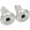 Баренди ODI Aluminum End Plugs w/Lasered Logo SILVER - 7