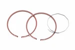 Кольца поршневые Honda DIO ZX50 40мм +0,75 (замки верхние) - 1