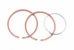 Кольца поршневые Honda DIO ZX50 40мм +1,00 (замки верхние) - 1