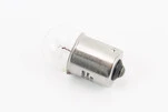 Лампа поворота (белая с цоколем) 12V/10W G18 BA15s - 1