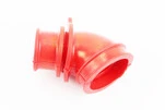 Патрубок фильтра воздушного Suzuki AD50 LET'S, силикон (КРАСНЫЙ) - 1