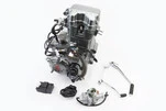 Двигун мотоциклетний в зборі CGT-250cc (водяне охолодження) + карбюратор, комутатор, котушка запалювання, тип 2 - 1