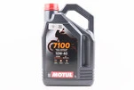 Масло 4T 10W-40 - синтетическое мотоциклетное "7100 SYNTHETIC 100%", 4L - 1