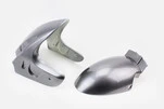 Пластик - крило переднє к-кт 2шт (дві частини) Storm New, СІРИЙ - 1