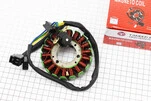 Статор магнето (генератора) Suzuki GN125 (18 котушок роз'єм "мама / тато 2 + 3") - 1