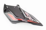 X-Road Light 200-250 пластик - бічний передній правий, ЧОРНИЙ з червоним малюнком - 1