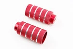 Пеги ВМХ &Oslash;50х112мм под ось10мм, алюминиевые, красные к-кт - 1