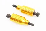 Пеги для самоката 55 мм, алюминиевые, желтые, к-кт - 1