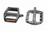 Педалі BMX 9/16" (109x100.5x26mm) алюмінієві, чорні B087DU - 1