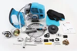 Тример (мотокоса) MAKITA RBC5400 - 5,4кВт (шпуля-1шт+40Тпоб-1шт, труба D-28mm x 9T) - 1