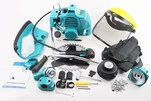 Тример (мотокоса) MAKITA RBC5400 - 5,4 кВт (шпуля-1шт+ніж 3Т-1шт+40Тпоб-1шт, труба D-28mm x9T) - 1