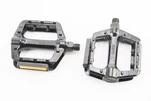 Педалі MTB широкі 9/16" (109x93x25mm) алюмінієві, чорні WP625 - 1