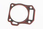 Прокладка головки цилиндра 170F-70mm, (паронит, красная нить) - 1