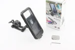 Тримач-чохол телефону 175х82мм на кермо, сенсорна плівка, регульований кут налаштування 360&deg;, внутрішня магнітна фіксація - 1
