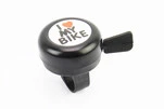 Дзвінок механічний "I love my Bike", чорний - 1