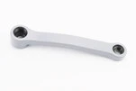 Шатун левый "квадрат" 170мм MTB, серый (узкий) - 1