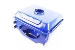 Бак паливний R190N, 270x210x165mm, потайна горловина, отвір під кран паливний, СИНІЙ - 1
