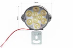 Фара додаткова світлодіодна вологозахисна - 9 LED з кріпленням "крапля" 66*68мм - 3