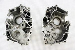 УЦІНКА ZS250-4B/Honda - CBT250 Картер двигуна лівий + правий к-кт (невеликий наліт) - 2