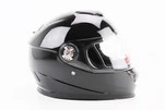 Шолом інтеграл, закритий BLD-М65 L (59-60см), ЧОРНИЙ глянець - 3