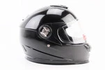 Шолом інтеграл, закритий BLD-М65 S (55-56см), ЧОРНИЙ глянець - 3