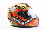 Шлем интеграл, закрытый+очки BLD-М61 М (57-58см), ЖЕЛТО-ОРАНЖЕВЫЙ "Buffalo" - 3
