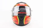 Шлем интеграл, закрытый+очки BLD-М61 М (57-58см), ЖЕЛТО-ОРАНЖЕВЫЙ "Buffalo" - 4
