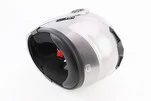 Шлем модуляр, закрытый с откидным подбородком+откидные очки BLD-159 М (57-58см), СЕРЫЙ глянец - 3