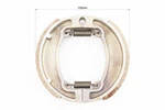 Тормозные колодки барабан Yamaha 3KJ, D=105mm - 2