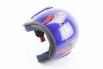 Шолом відкритий HK-215, СИНІЙ (незначні відмінності малюнків, можливі дефекти фарбування) - 2