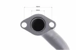 Колено глушителя Suzuki AD50/LET'S, тип 1 - 2