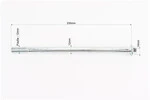 Вісь заднього колеса d12mm; L235mm + гайка - 2