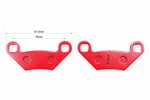Тормозные колодки (дисковые) POLARIS-500 XP Sportsman/ 550 XP EPS/ 550 X2/ 550 XP/ 850 XP/ 850 XP ES/ 1000 Forest к-кт красные - 2
