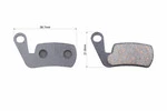 Гальмівні колодки Disk-brake (Magura Marta SL 2002-2008), чорні YL-1030 - 2