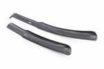 Крила пластмасові 26" MTB довгі, чорні - 2