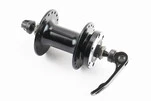 Втулка передняя MTB алюминиевая 14Gx36H, Disk-brake, 2 пром-подшипники 6200 2RS, крепл. эксцентрик, чёрная FB-A208 - 2
